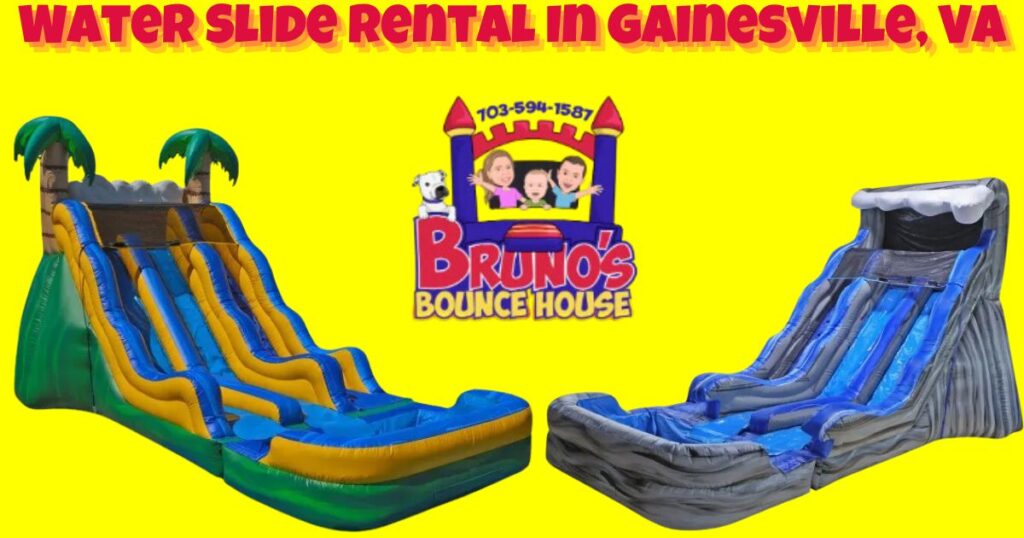 Water Slide Rental In Gainesville, VA - Bruno's Bounce House