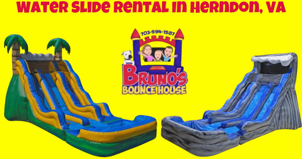 Water Slide Rental In Herndon, VA - Bruno's Bounce House