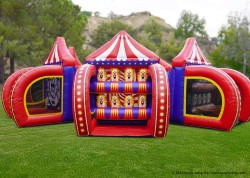 Carnival20Games20 20multi20circle20set up20background 1767 1 Carnival Game - Down a Clown