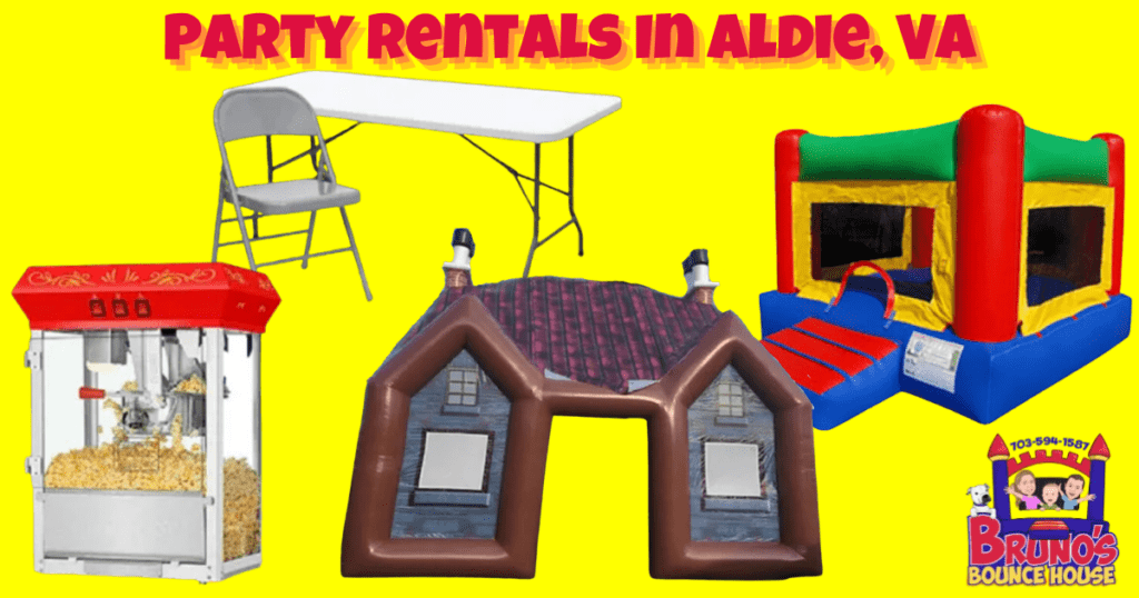 Party Rentals In Aldie, VA - Bruno's Bounce House