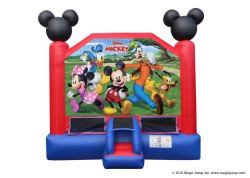mickey and friends bounce house Brunos Bounce house 1776653473 Bounce House Rental In Herndon, VA