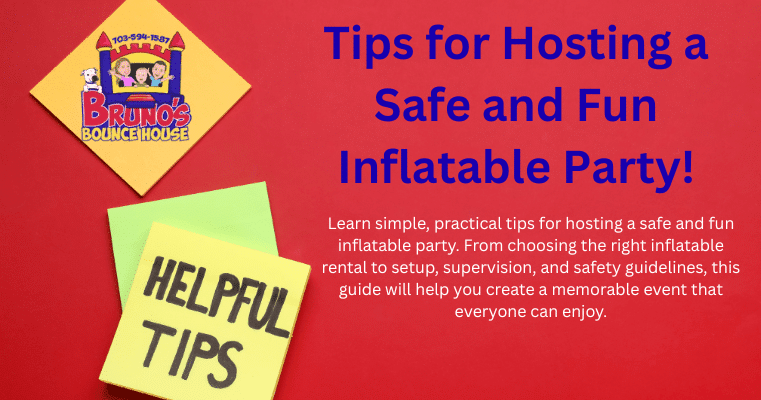 Inflatable Party Rental Tips