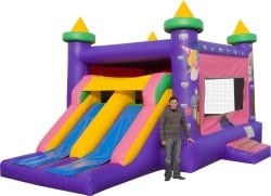 Double Slide Princess Castle - Wet