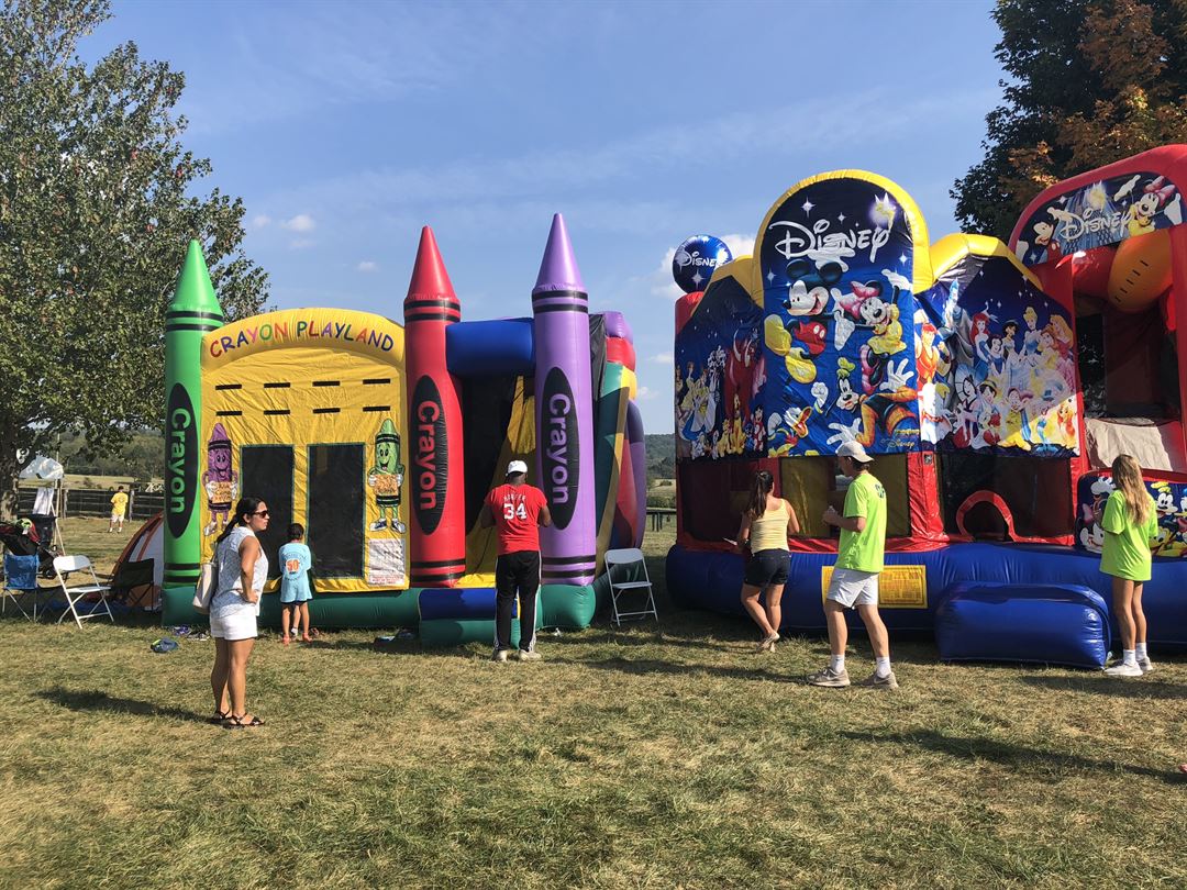 06 community event crayon disney School Field Day Bounce House Rentals