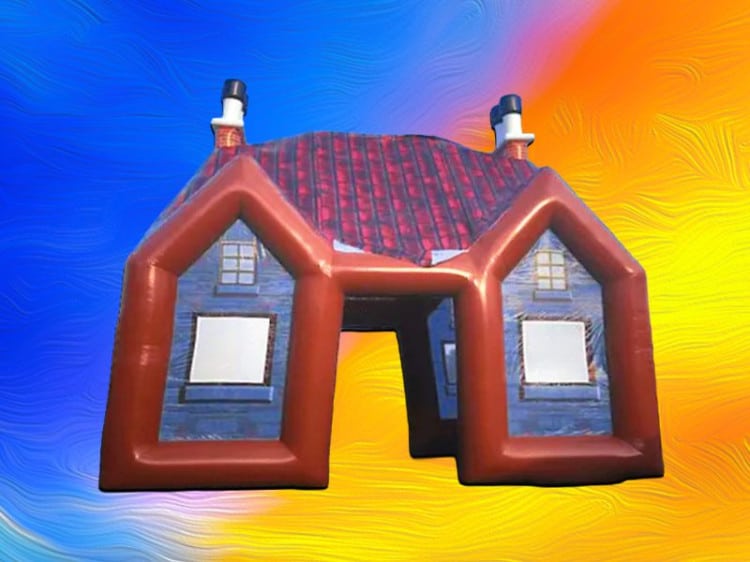 Inflatable pub rental for a corporate happy hour in Manassas, VA