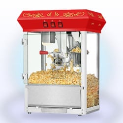Popcorn machine rental for an outdoor reception snack station in Bristow, VA